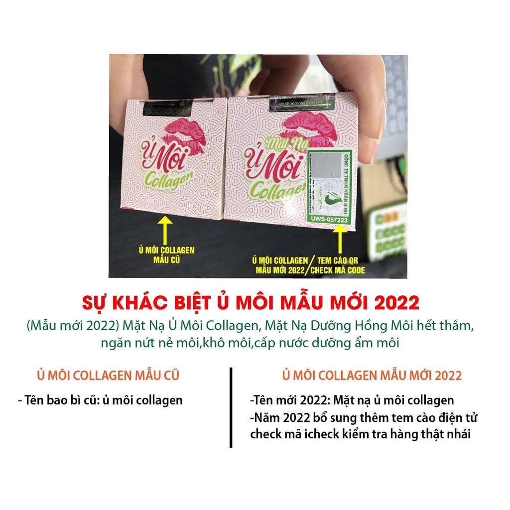Mặt nạ ủ môi
