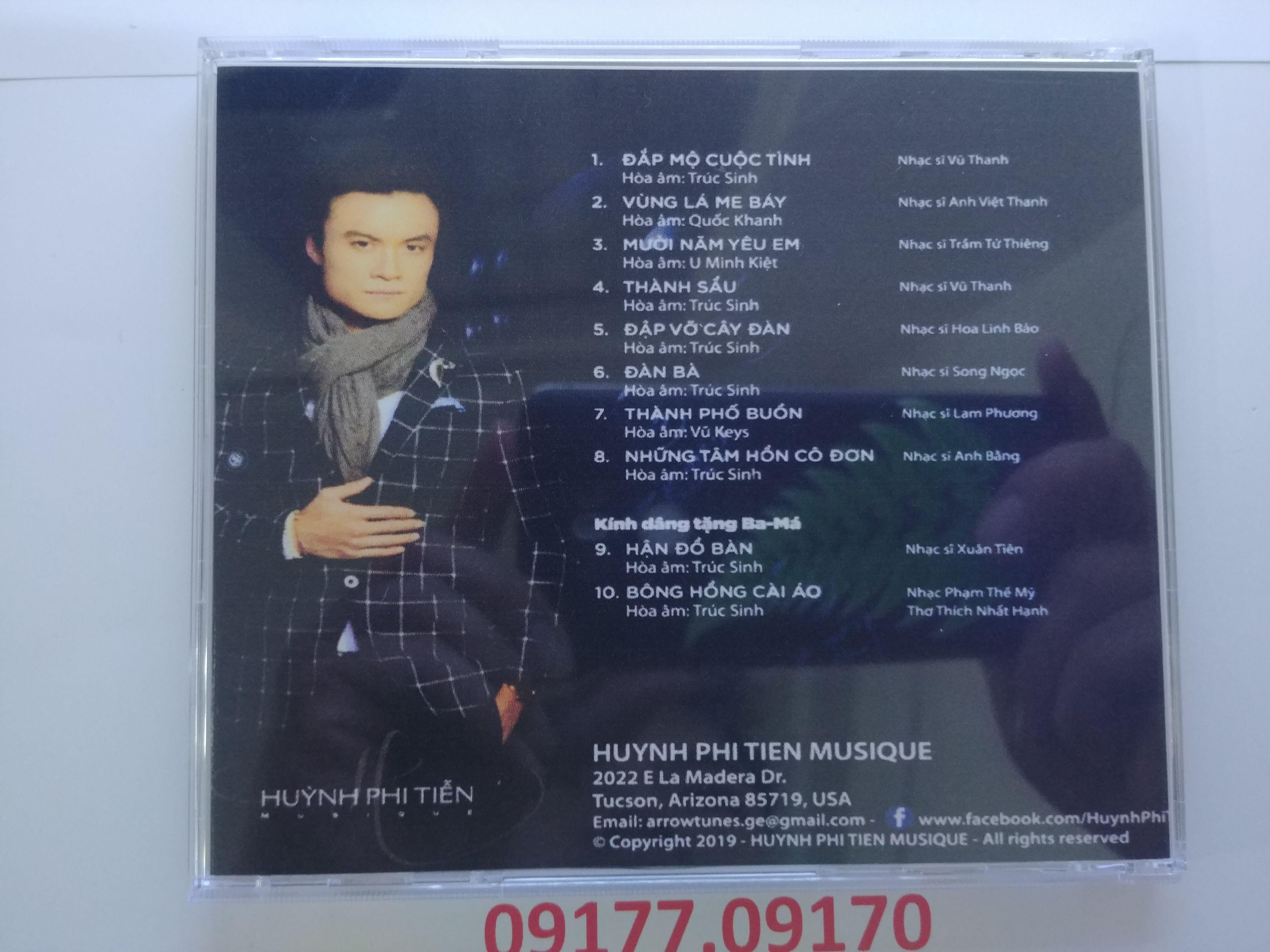 CD Đắp Mộ Cuộc Tình - Huỳnh Phi Tiễn
