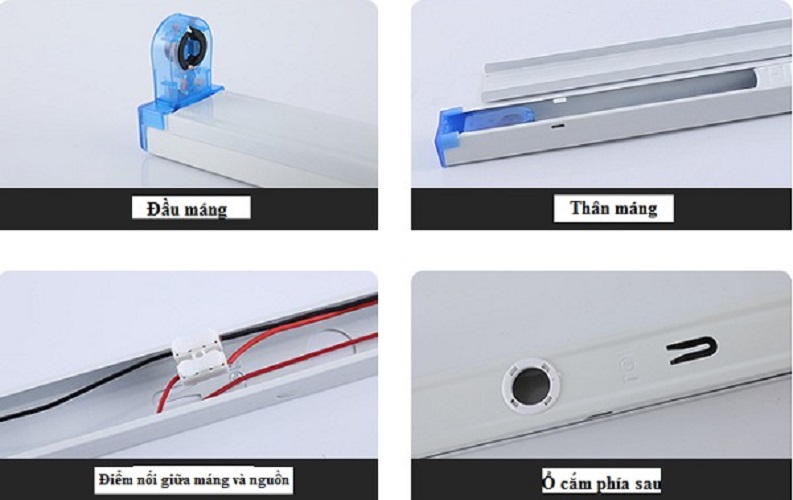 Máng đèn tuýp led 90cm giá tốt chất lượng cao
