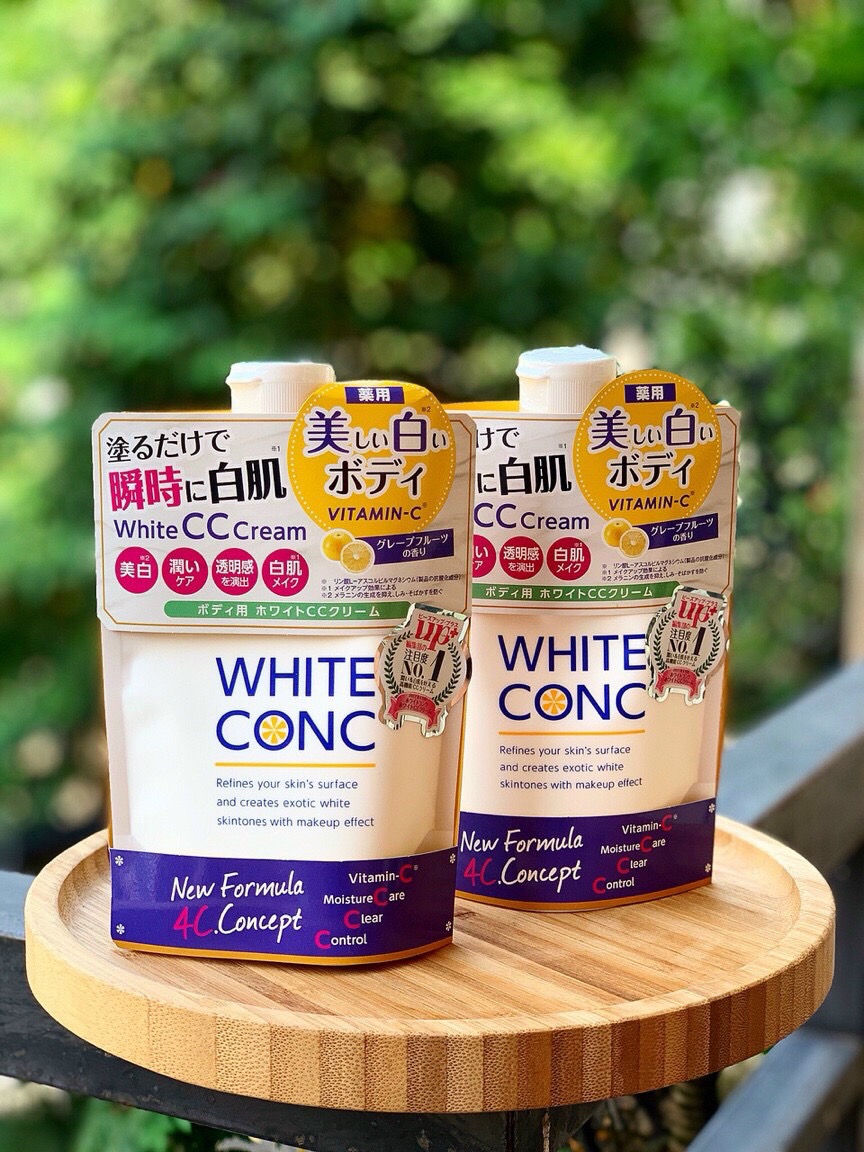 Sữa Dưỡng Thể Trắng Da White ConC White CC Cream 200g