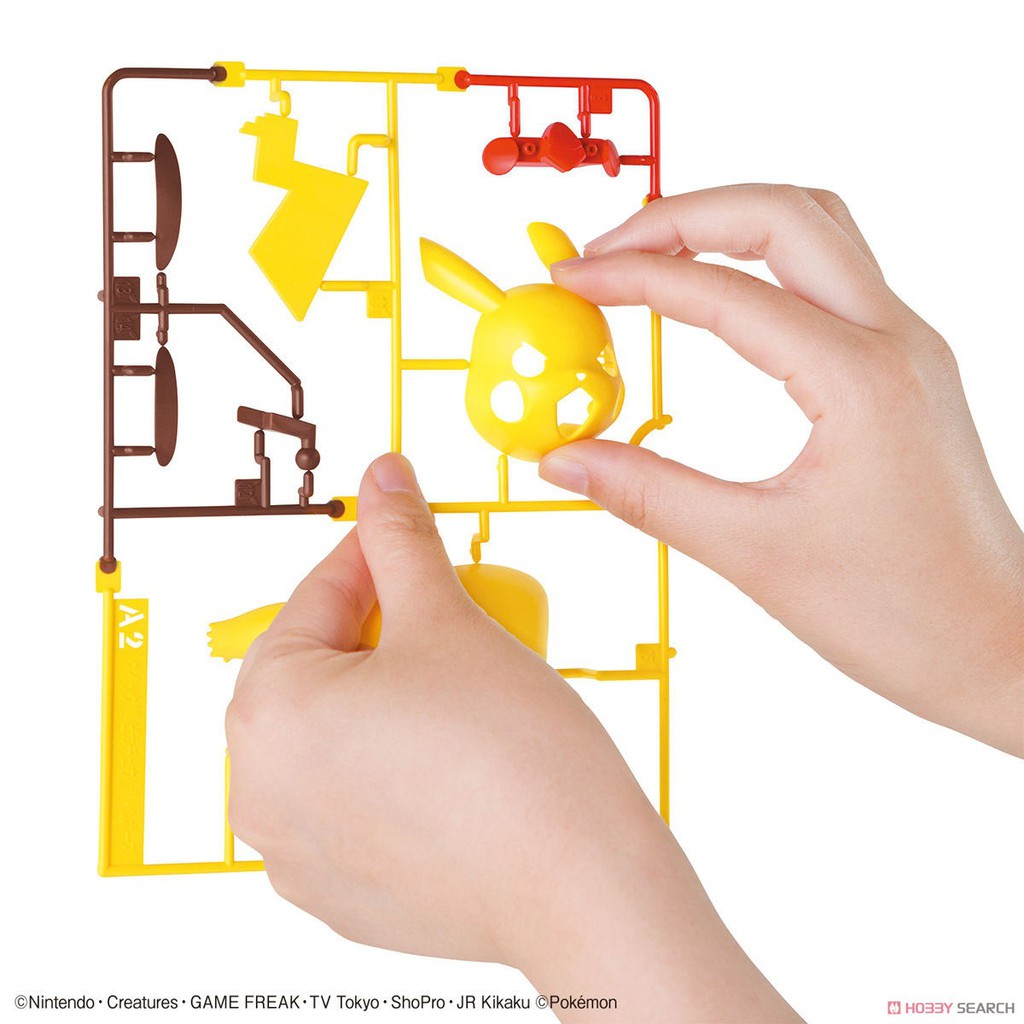 [Hoàn Tiền 10%]Mô hình lắp ráp Pokemon Collection Quick!! 03 Pikachu (Battle Pose) Bandai