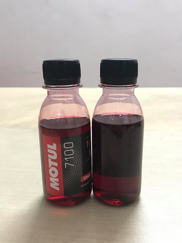 Nhớt Motul 7100 10W50 4T chiết lẻ 100ml