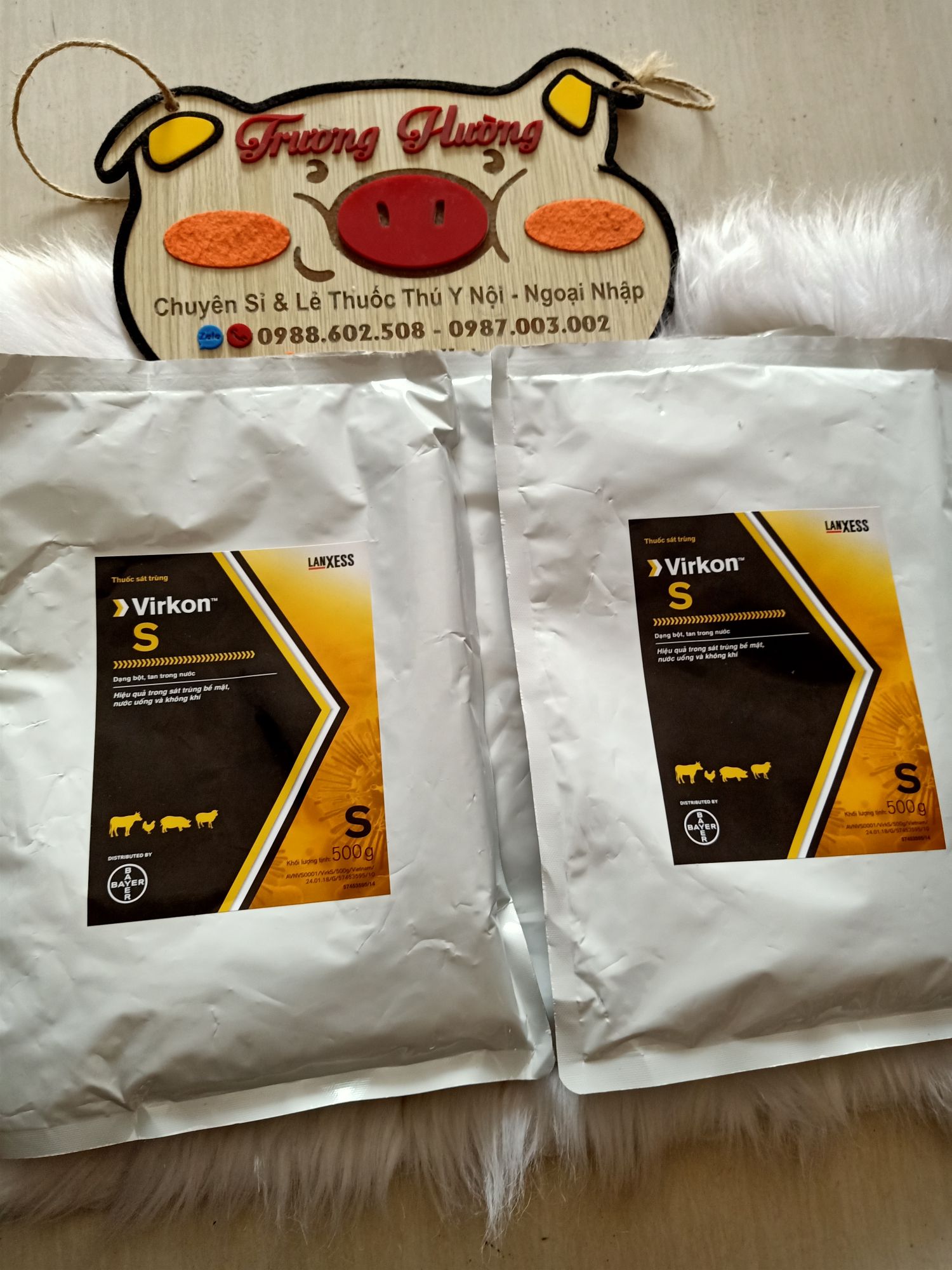 Sát trùng VIRKON S Bayer 500gr