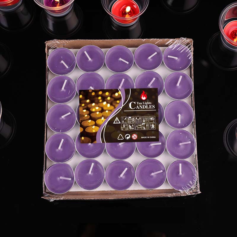 nến bơ sạch tealight 100 viên cháy 2h