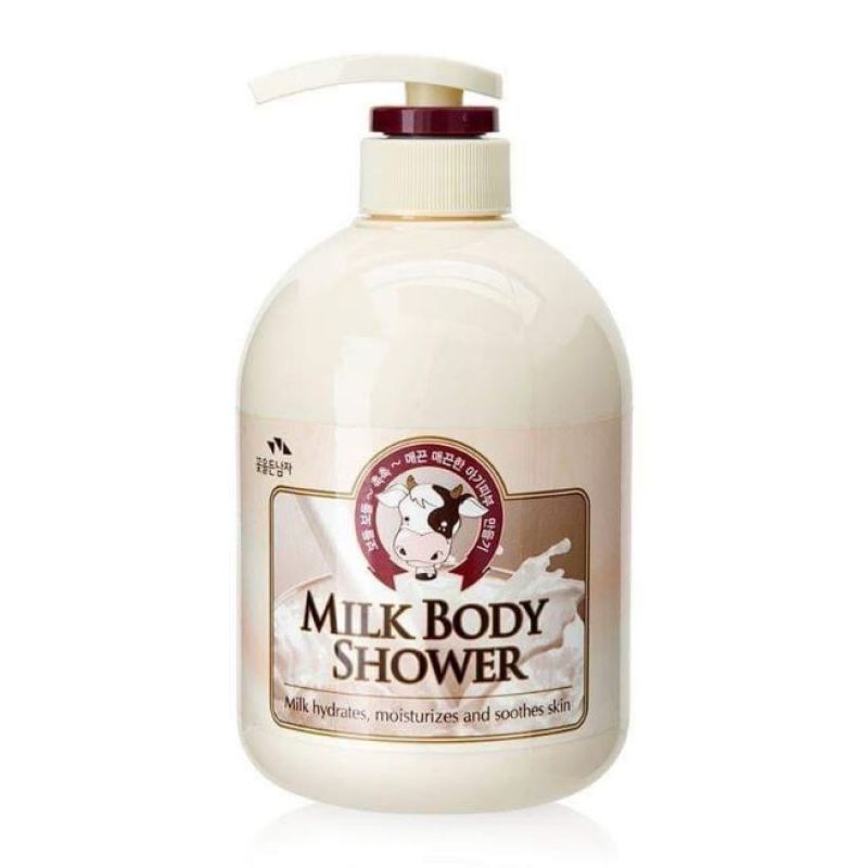 Sữa Tắm Milk Body Shower MilkBody Lotion Hàn Quốc 750ml nhập khẩu