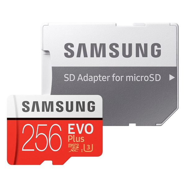 Thẻ nhớ MicroSD Samsung EVO Plus 4K 256GB 100MB/s 256GB Box Hoa - Hàng Chính Hãng
