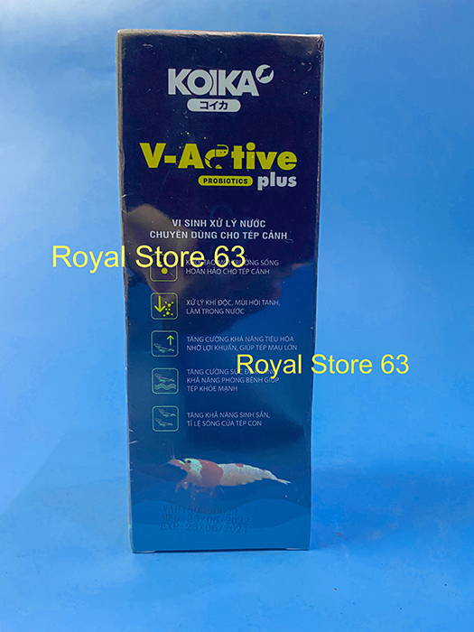 Vi Sinh Tép V-Active Plus làm trong nước Koika