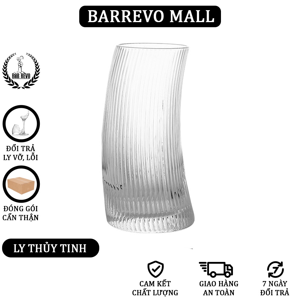 Ly Bravura Khứa Cạnh - Ly Highball CockTail
