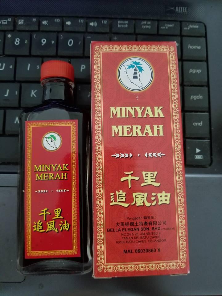 [HCM]Dầu xoa bóp Minyak Merah