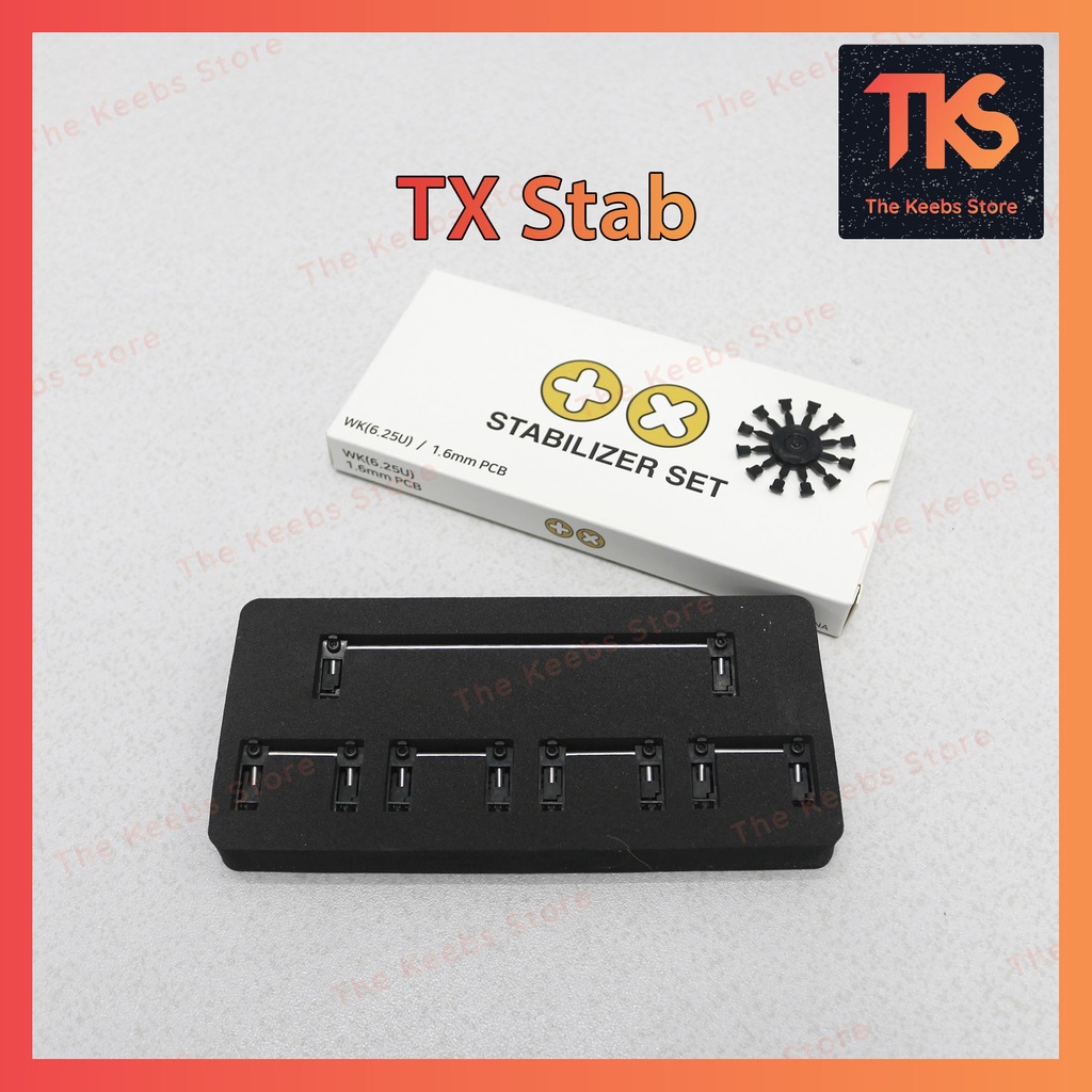 [Mã 256ELSALE giảm 7% đơn 300K] TX Stabilizer PCB Mount Clip In thanh cân bằng cho bàn phím cơ | TKS