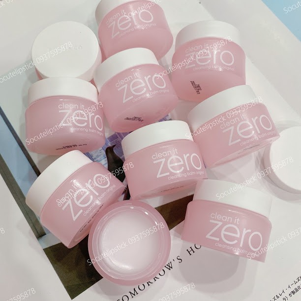 Sáp tẩy trang Banila Clean It Zero Mini 7ml - Fullsize 50ml - 100ml