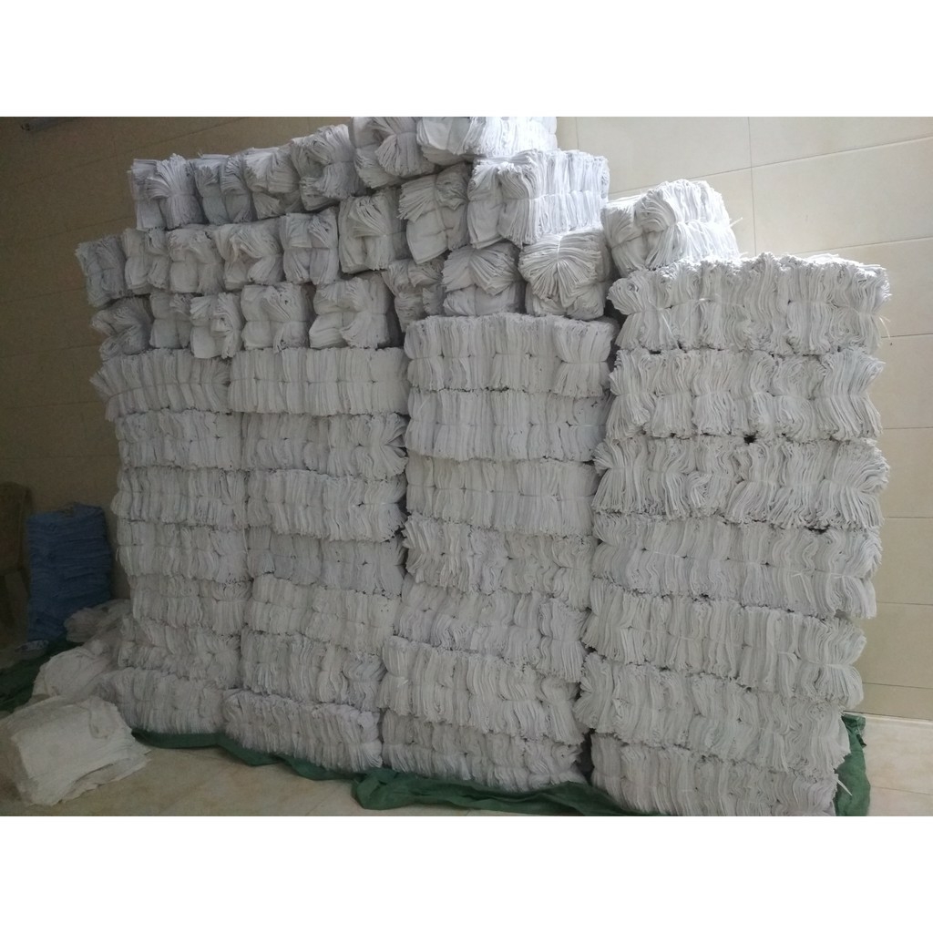 Khăn cân ký cotton để lau chùi (1kg)