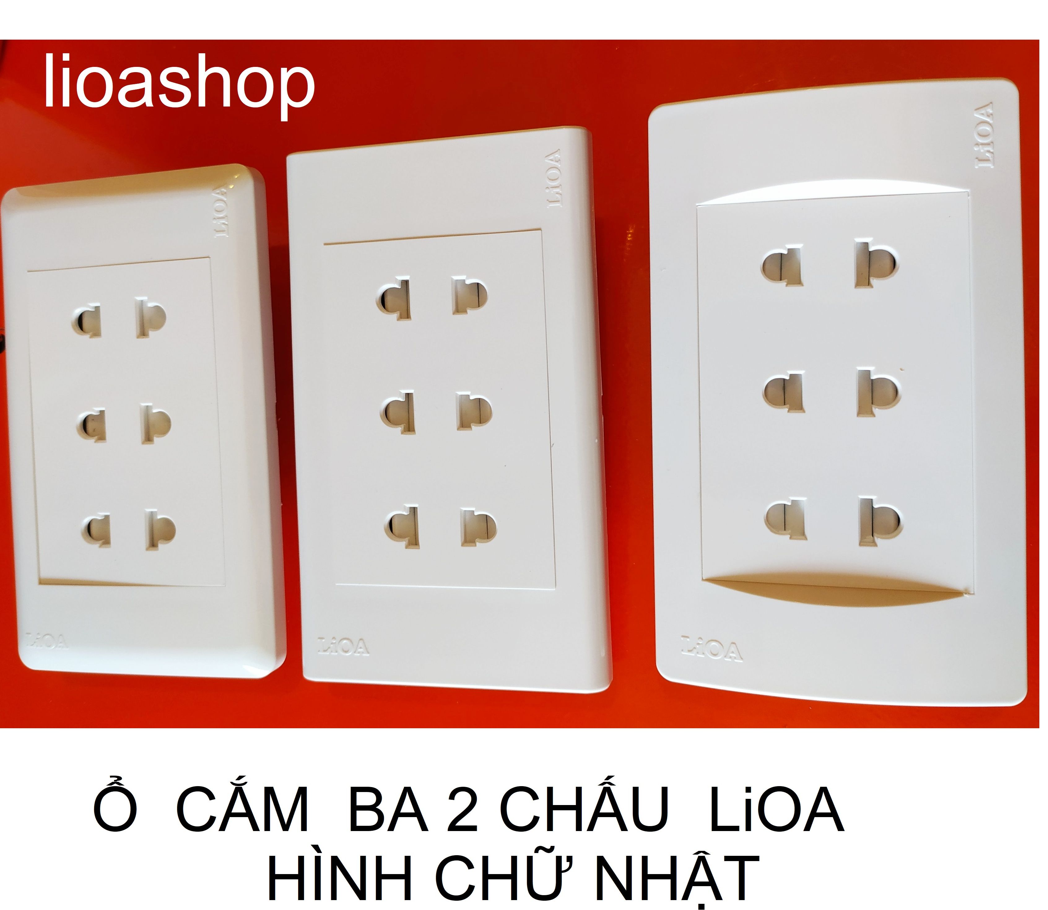 Ổ BA 2 CHẤU LiOA