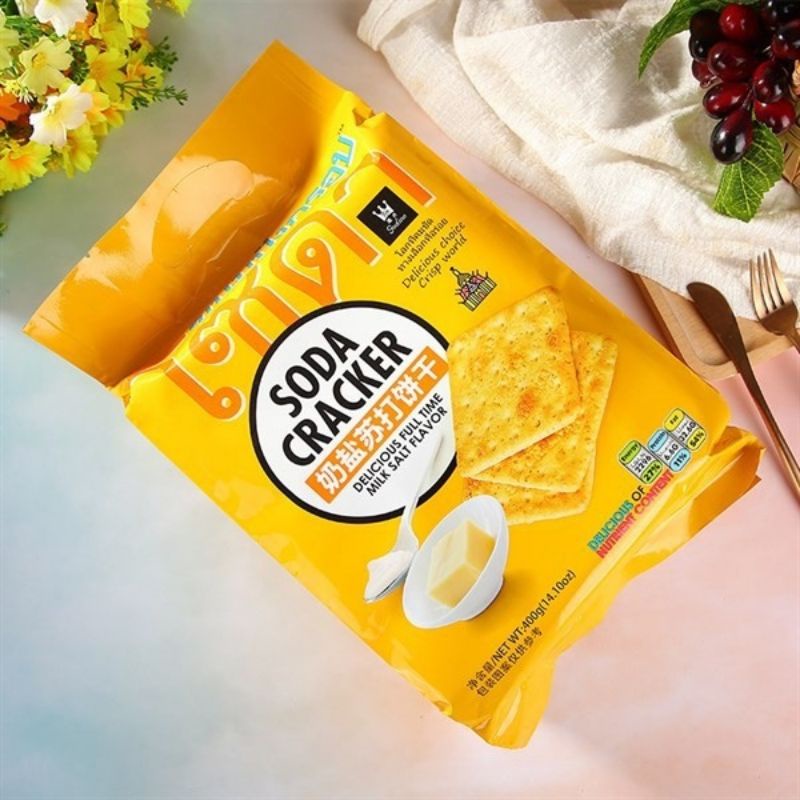 Bánh Quy Mặn Soda Cracker Thái Lan 400g