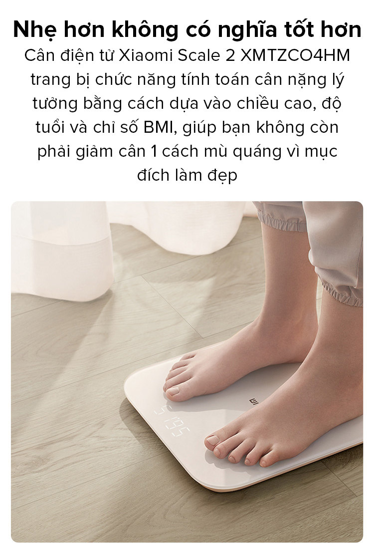 Cân điện tử Xiaomi Scale 2 - XMTZC04HM