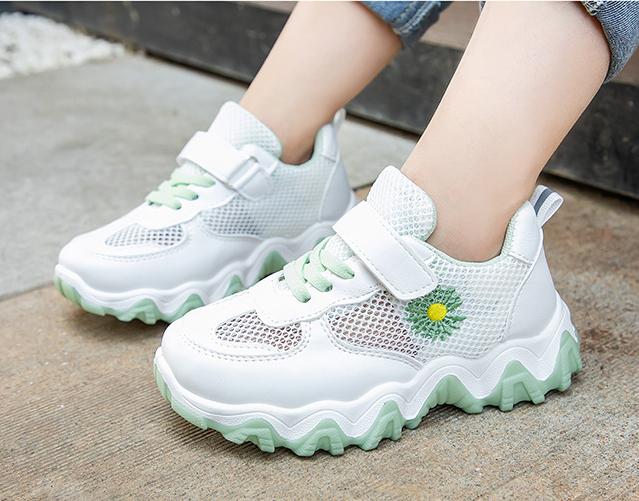 Giày Sneaker Bé Gái Thời Trang Thuê Hoa Cúc
