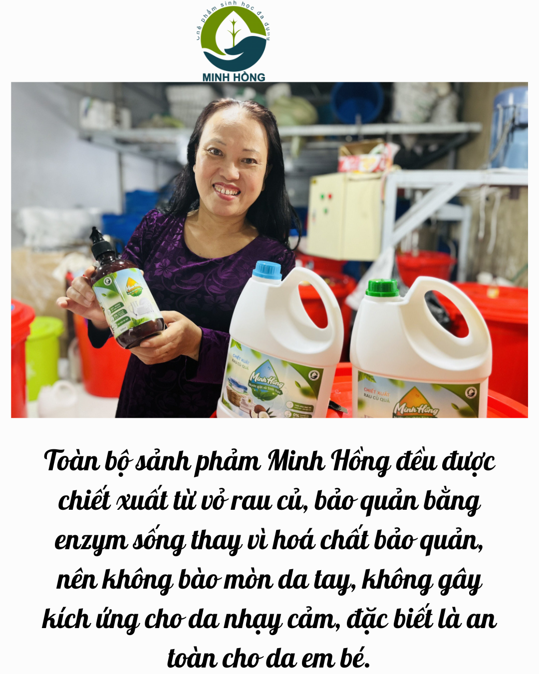 (Minh Hồng) Nước rửa chén sinh học Minh Hồng Can 1,7L và 4,2 lít và 500ml Sạch vết dầu mỡ, không làm khô da, an toàn cho người sử dụng Koshka Home