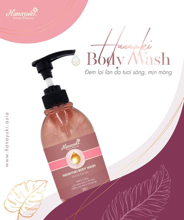 Sữa Tắm Hanayuki Hana body wash