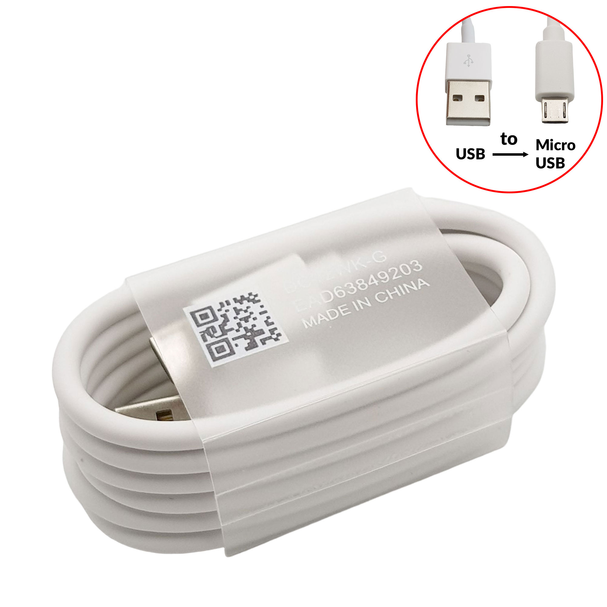Cáp (cable) sạc Micro USB , cáp dữ liệu dài 1 mét