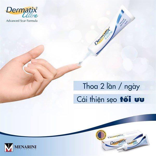 [GIẢM 20K ĐƠN 399K] Dermatix Ultra Gel Làm Mờ Sẹo 7g