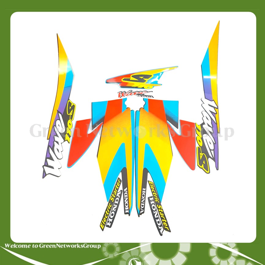 Tem xe WAVE THÁI 3 lớp WAVE S110 đời 2000