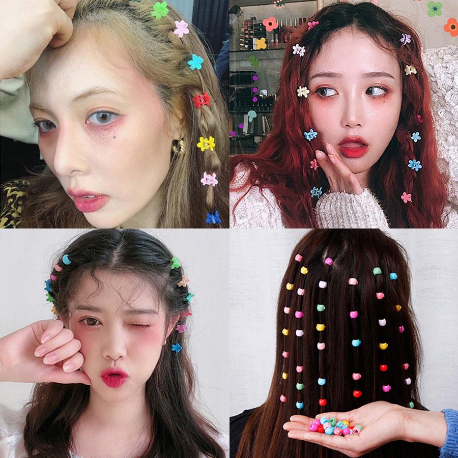 Kẹp tóc càng cua nhỏ hộp 100 chiếc