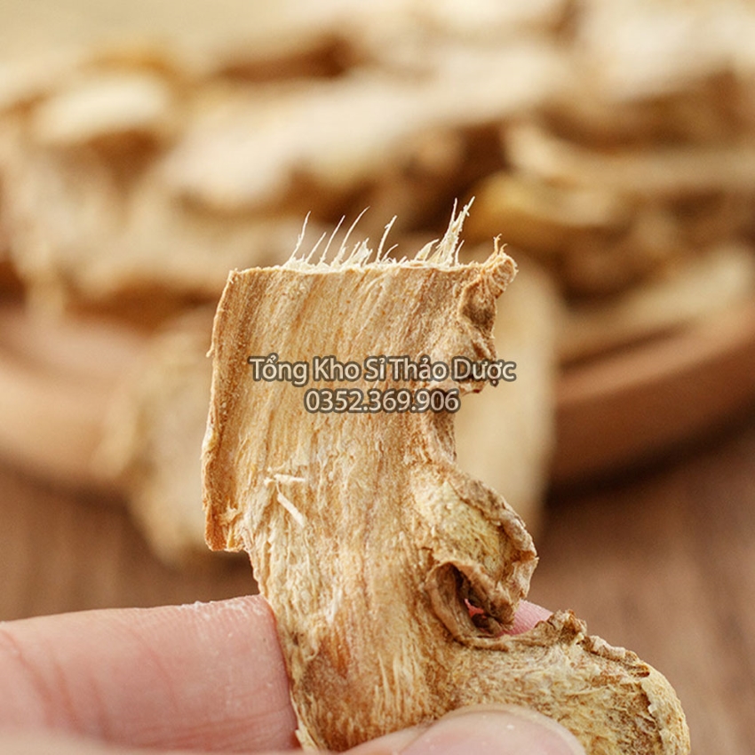 Gừng Khô Thái Lát 500g (Can Khương) - Thơm Sạch