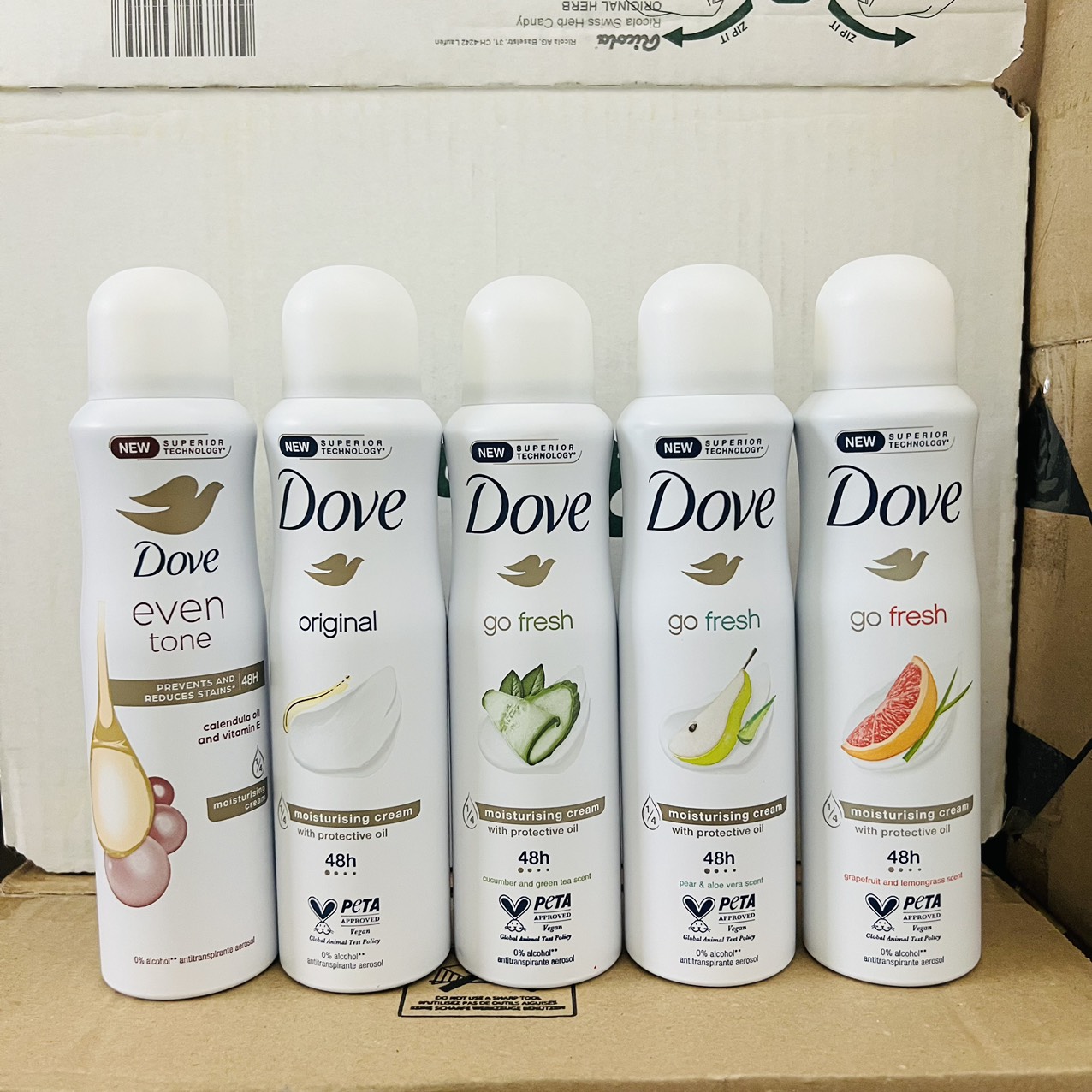 Xịt Khử Mùi Toàn Thân Dove 150ml Hương Nước Hoa - Khử mùi suốt 48h ( Nhiều mùi lựa chọn )