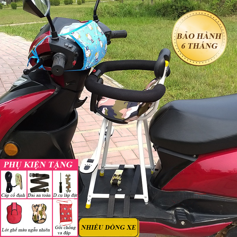 Ghế ngồi xe máy cho bé an toàn, giá rẻ tại Hà Nội, TP. HCM