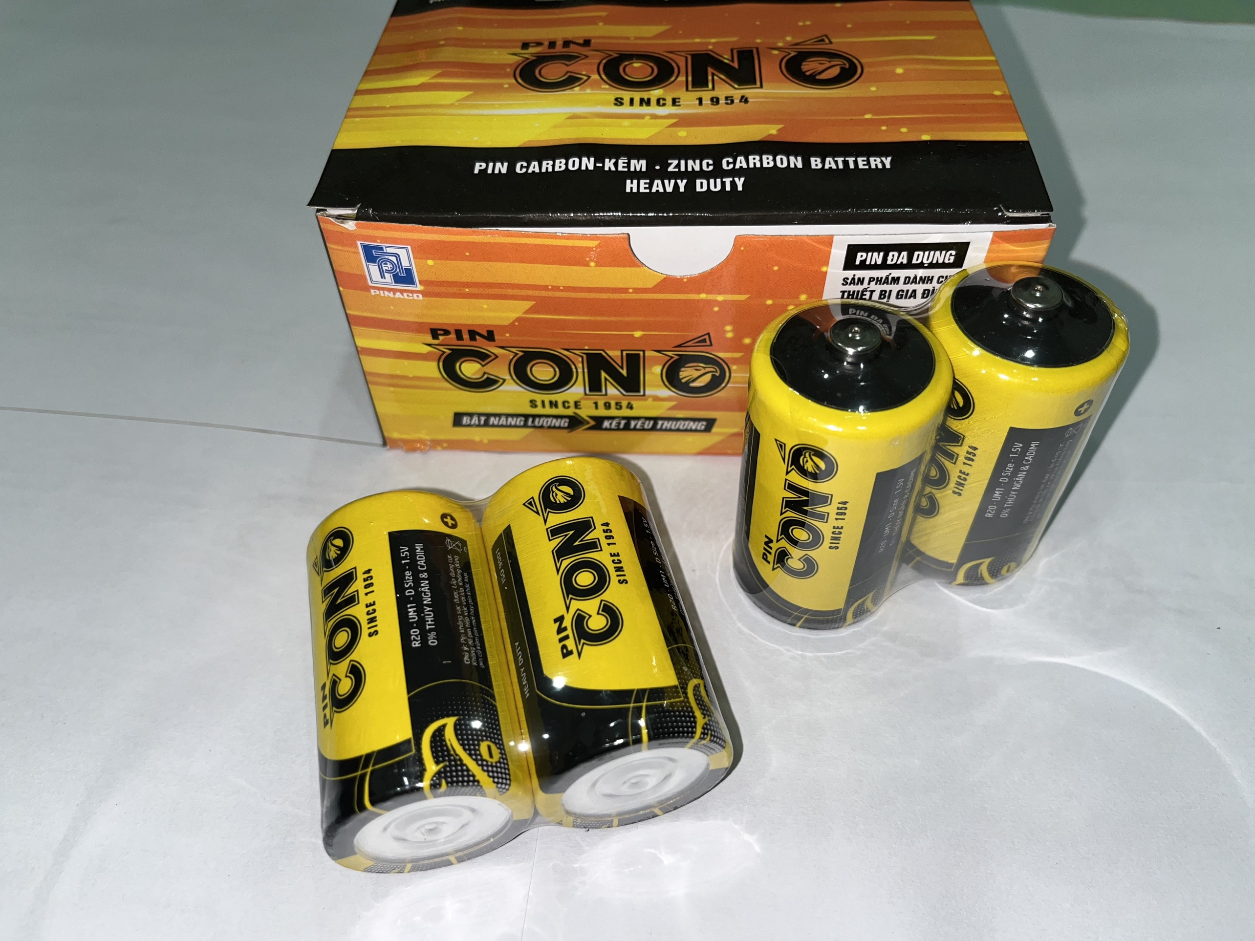 [ CHÍNH HÃNG ] Pin Con Ó Đại D size R20 -UM1 - 1.5V