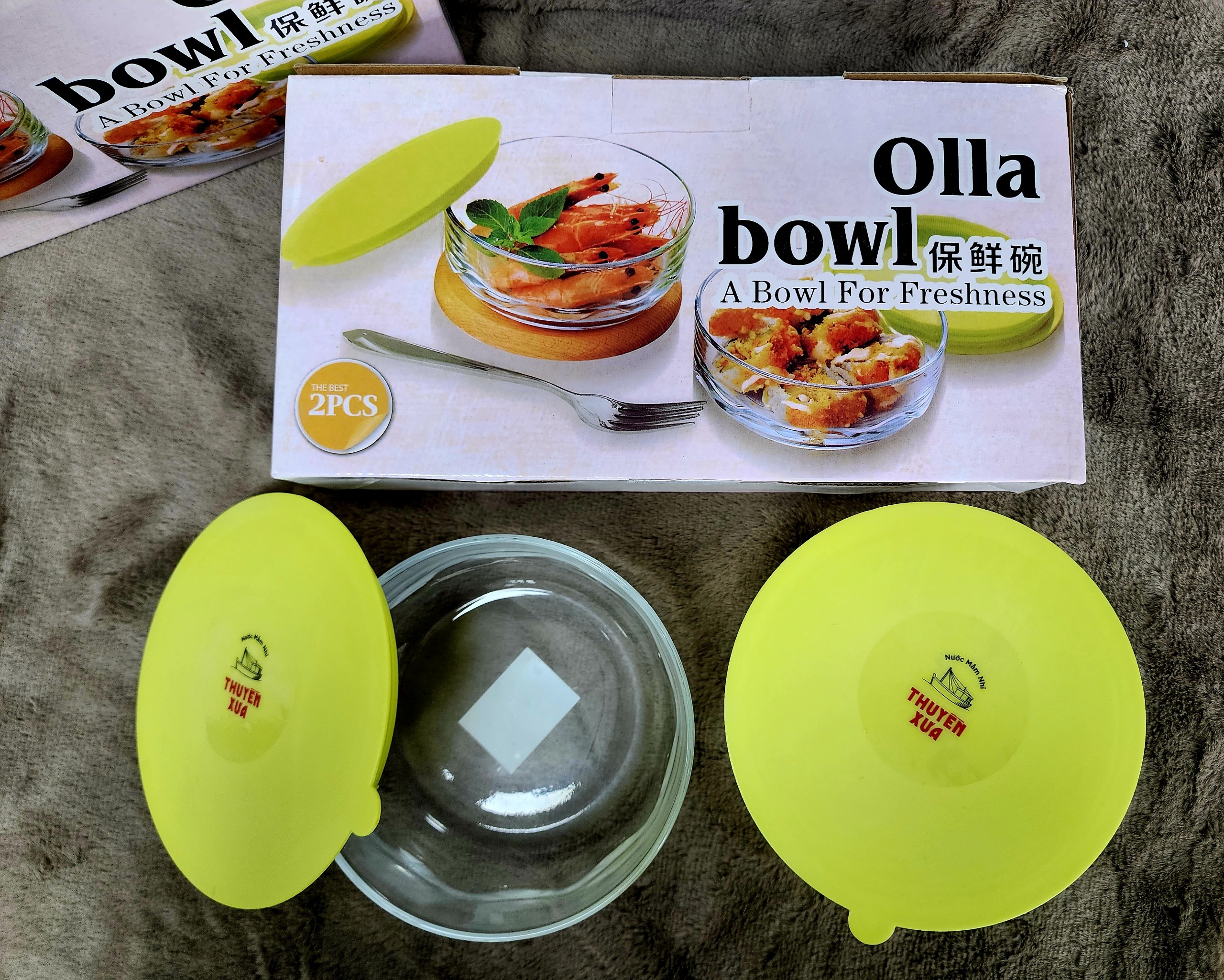 Bộ Thố Thủy Tinh Cao Cấp ( Quà Tặng)