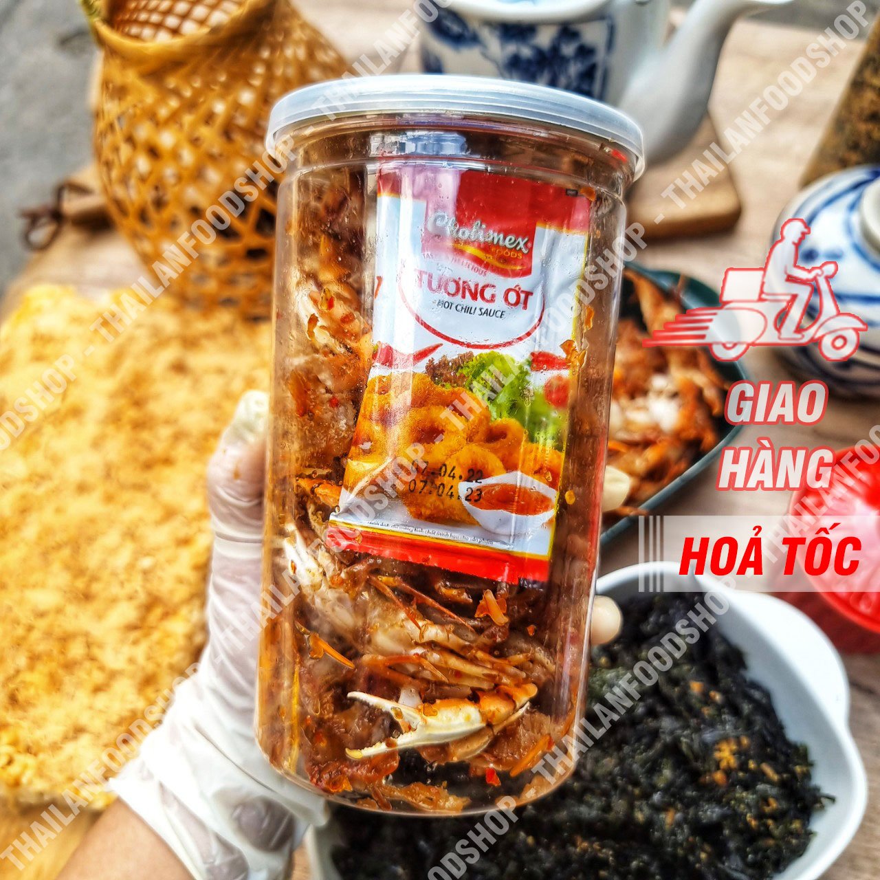 Ghẹ Sữa Rim Giòn - Lon 250gr