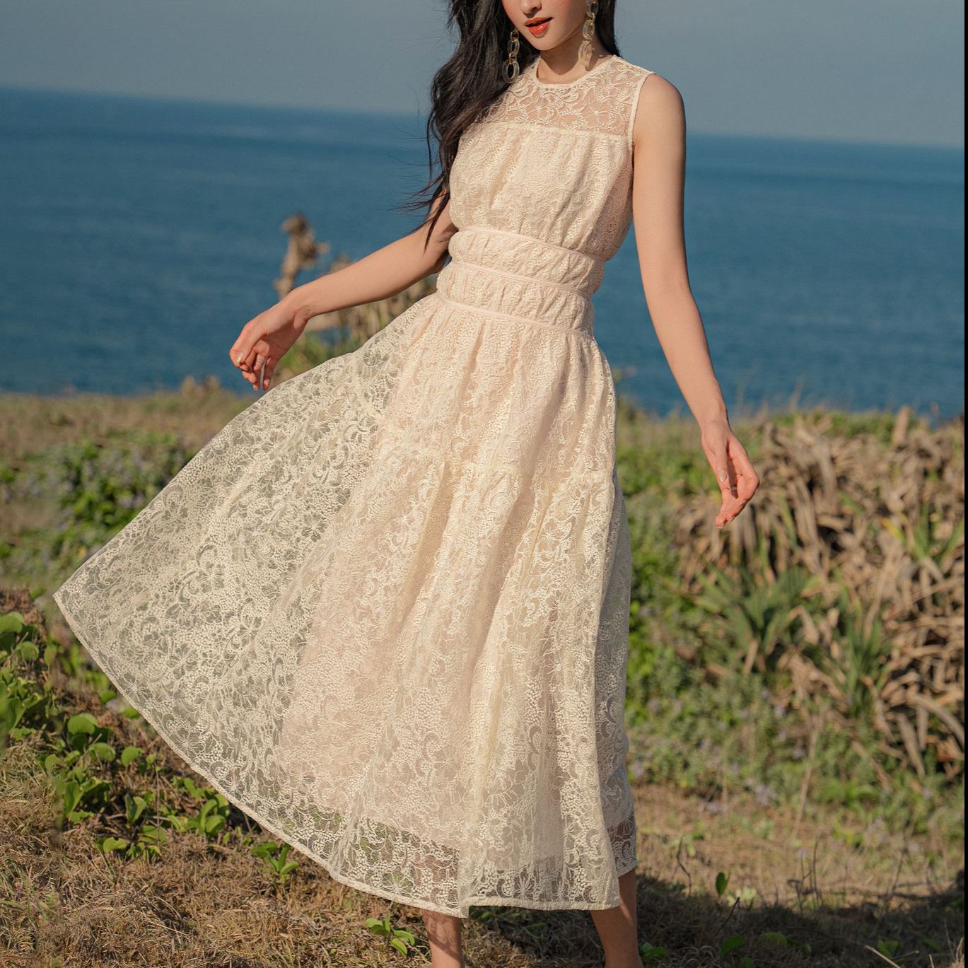 OLV - Đầm Floral Lace Dress