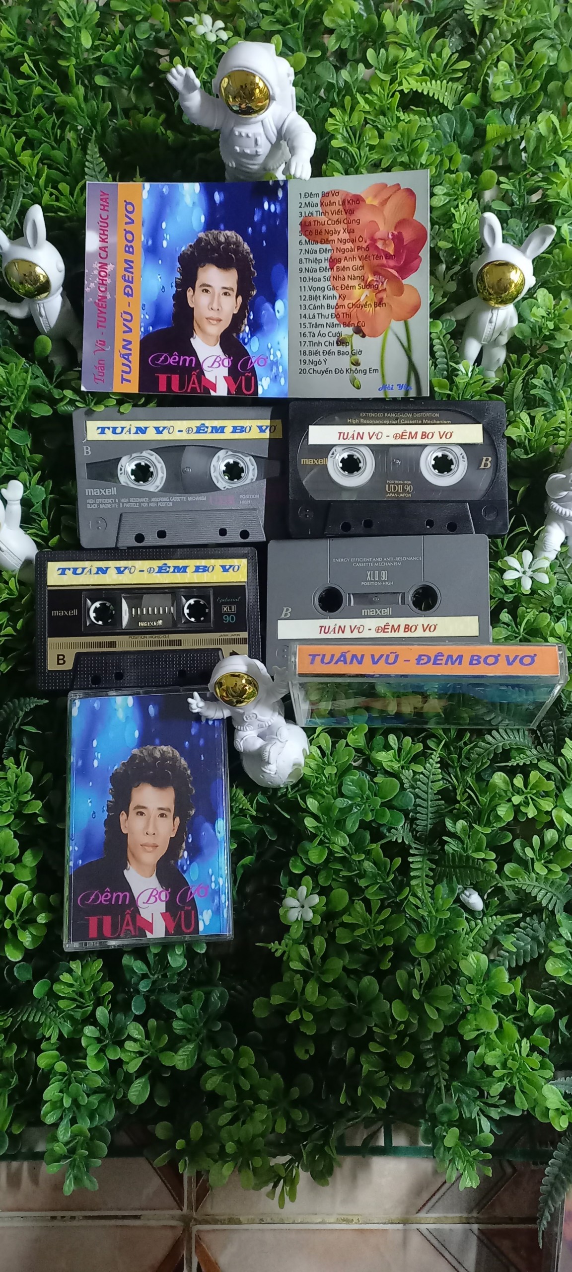 BĂNG CASSETTE TUẤN VŨ ĐÊM BƠ VƠ
