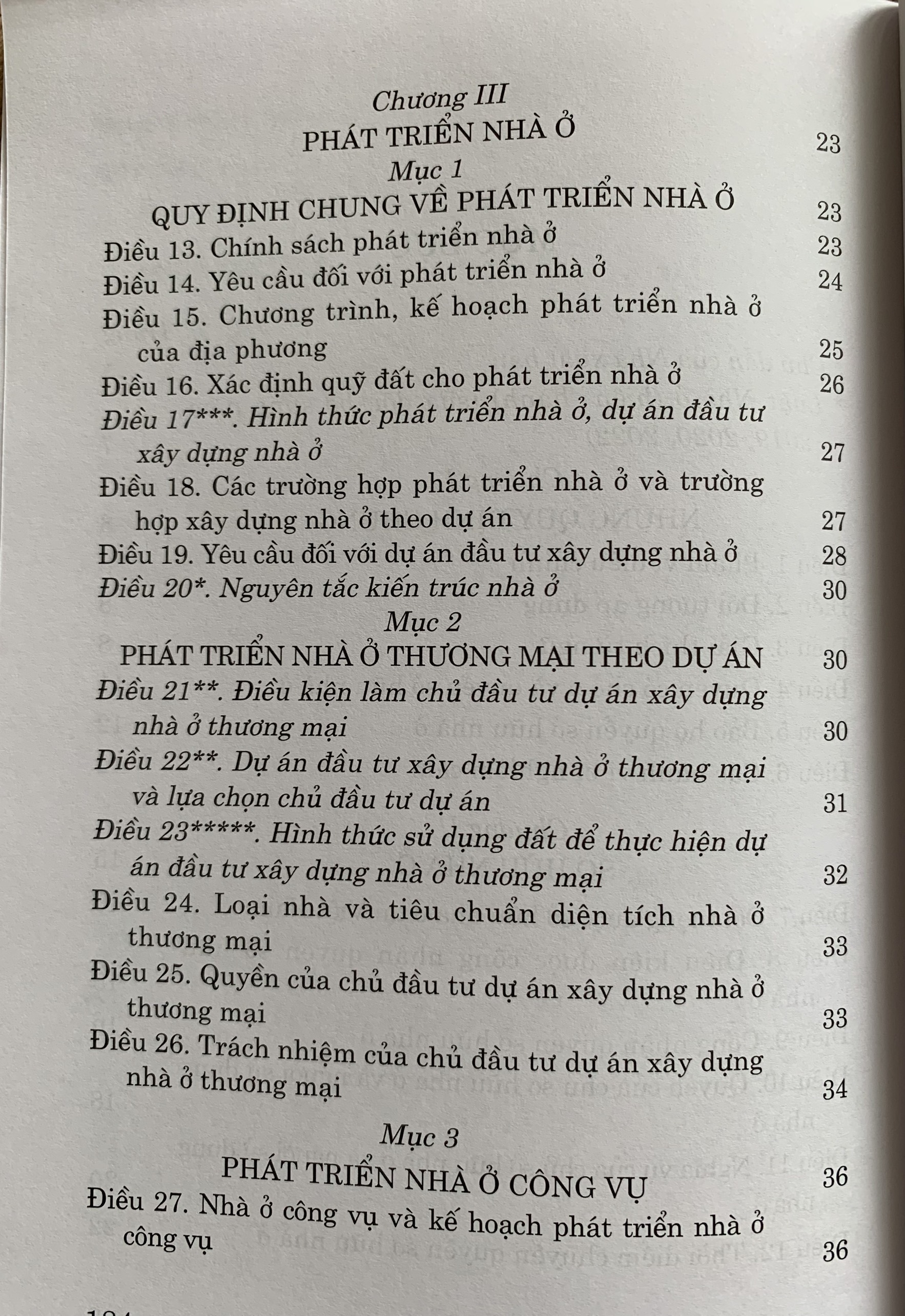 Luật Nhà Ở (hiện hành)
