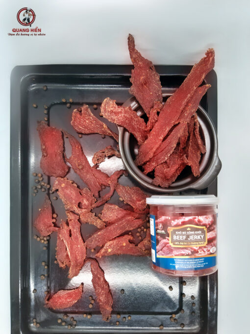 Beef Jerky Khô bò xông khói (Beef jerky dried beef bacon)