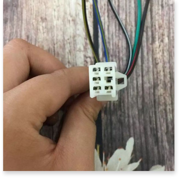 Jack cắm IC 5 chân gắn xe Honda -HCM
