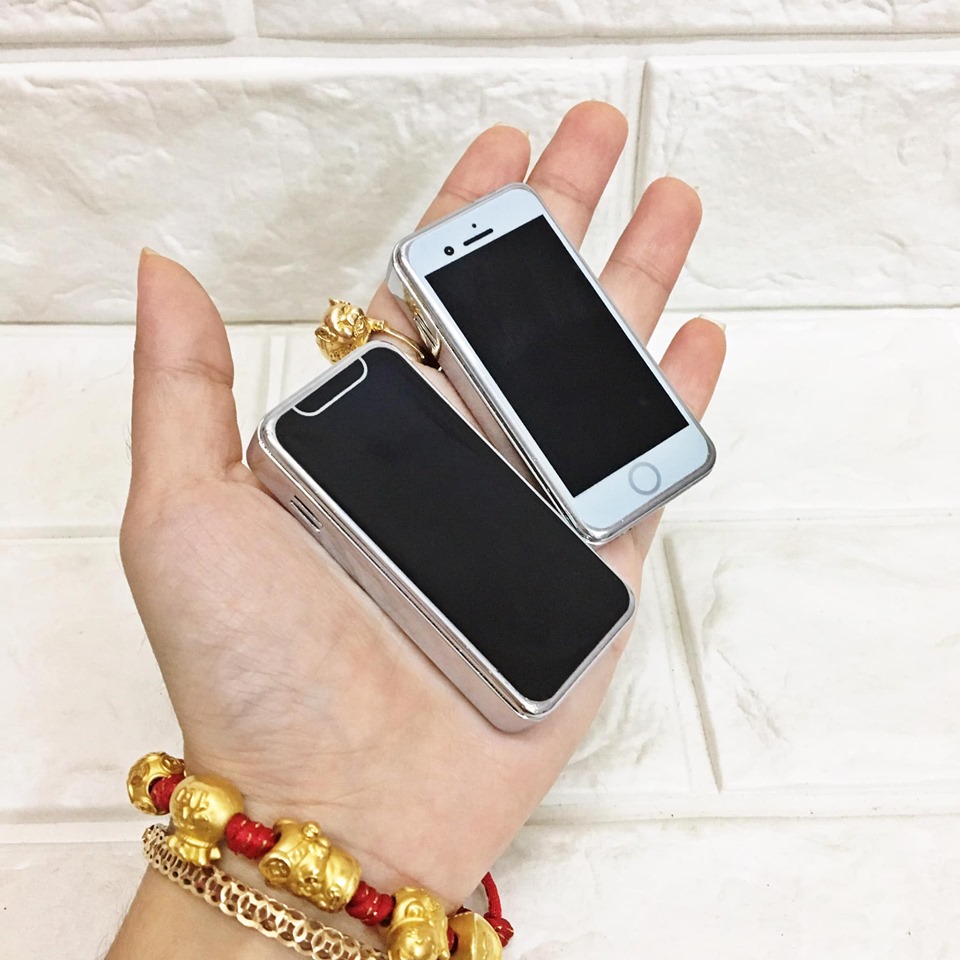 Hột Quẹt Bật Lửa Hình Điện Thoại iPhon Lửa Khè Xài Gas Cực Độc