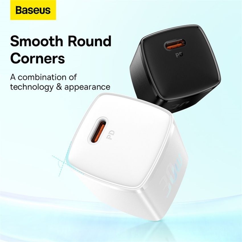 Củ sạc nhanh Baseus Cube Pro Fast Charger 1C 30W CCXF