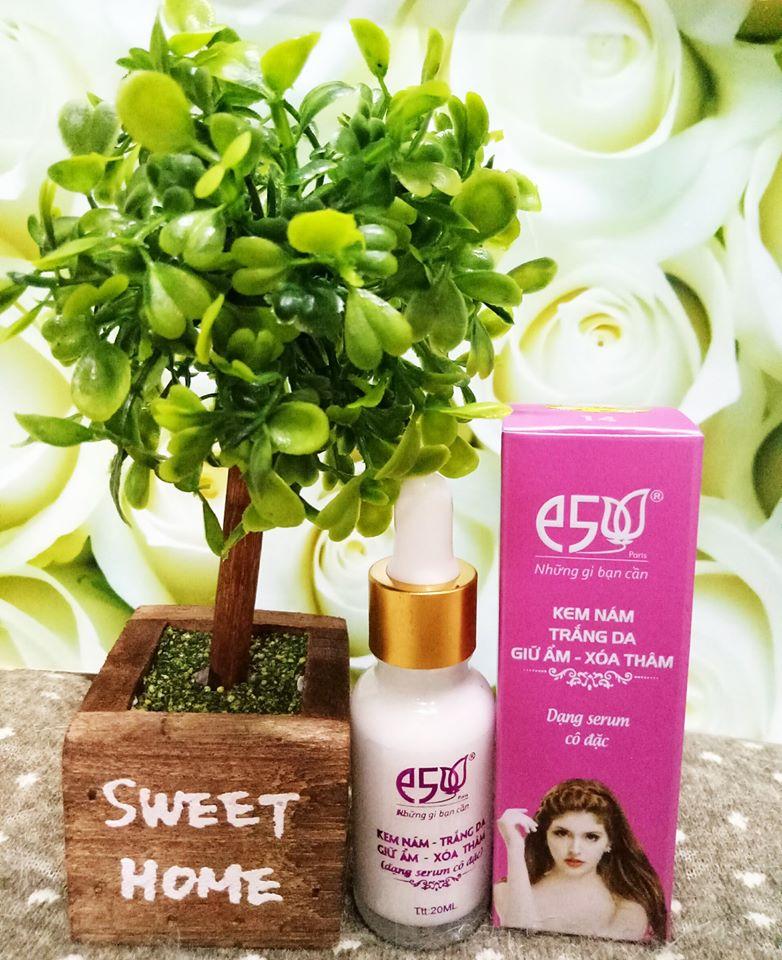 Serum Nám Sạm, Trắng da, Giữ ẩm, Xóa thâm - Serum  E5 (10ml)  (MUA 4CHAI SERUM TẶNG KEM NÁM 12G ACE )