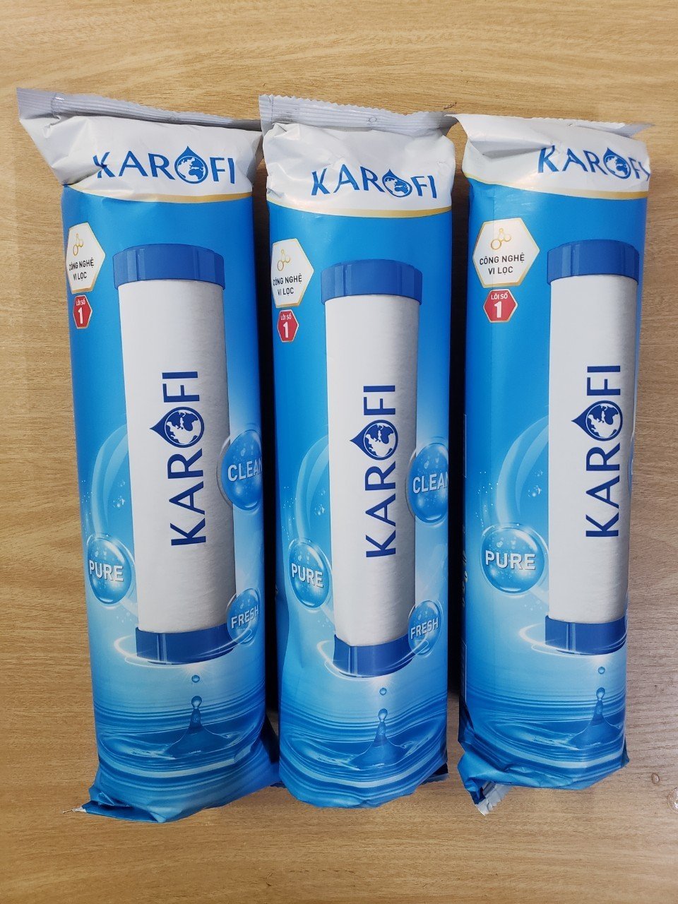 (HCM) Lõi Lọc Nước Karofi Số 1 (10 inch-PP 5 Micron)