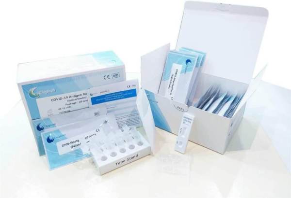 Bộ kit test nhanh covid 19 bằng nước bọt EasyDiagnosis ( eDiagnosis ) công nghệ Đức cao cấp