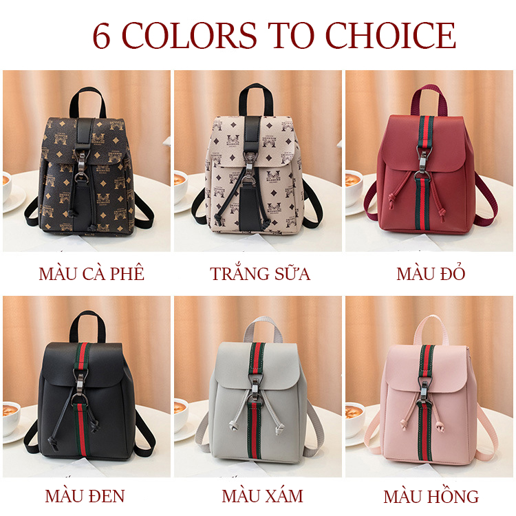 [HCM]Balo Mini Nhỏ Xinh BL39 Cafe