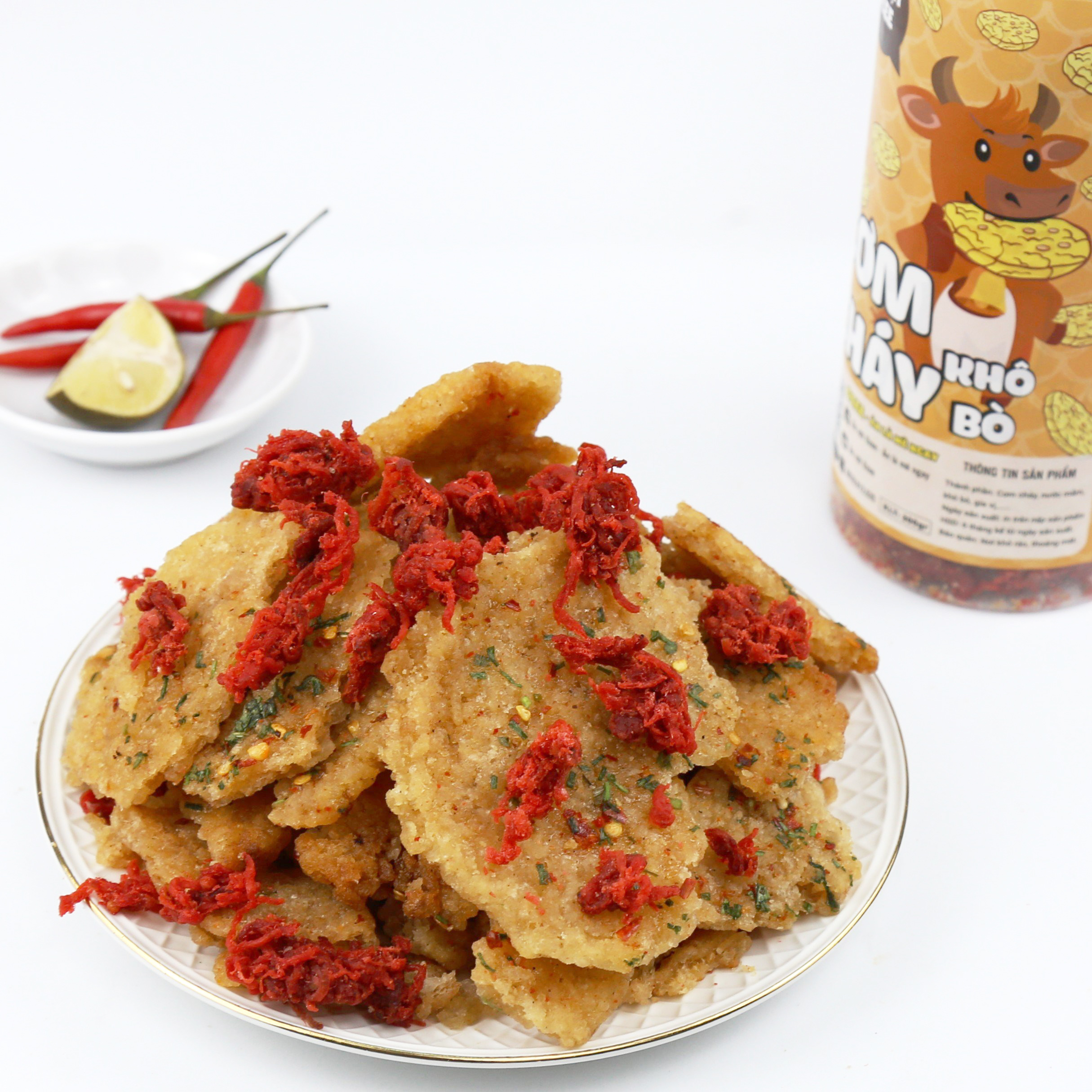 Cơm cháy khô bò Ozee 300g - Ăn là mê ngay