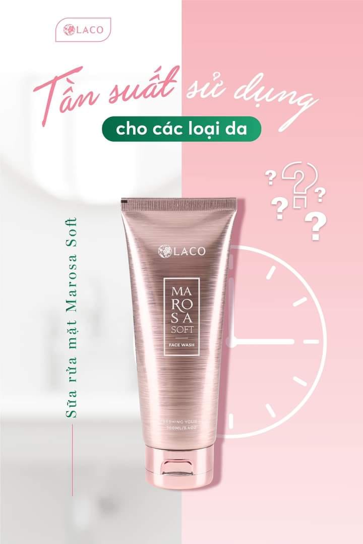 Sữa rửa mặt Marosa Laco