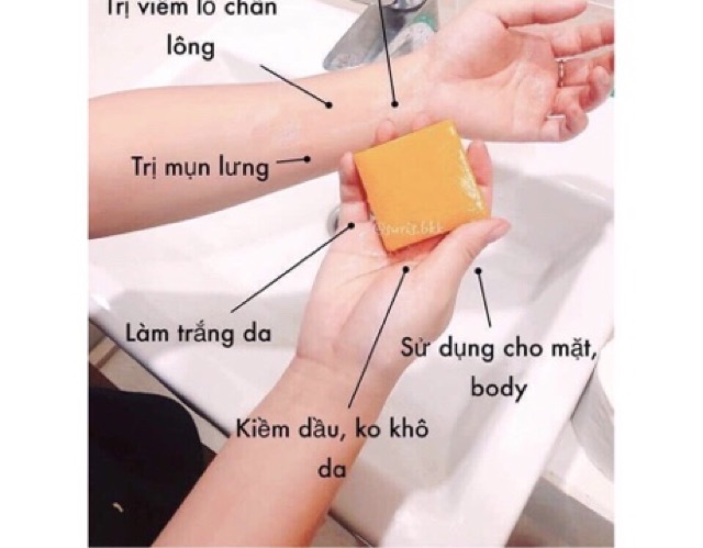 Xà Phòng Cám Gạo Thái Lan Jam Rice Milk Soap