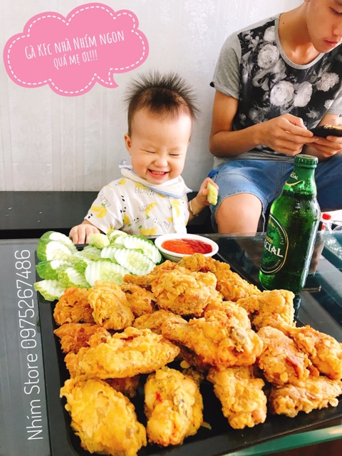500g Bột Chiên Gà Giòn KFC (Chiên ~1Kg Gà)