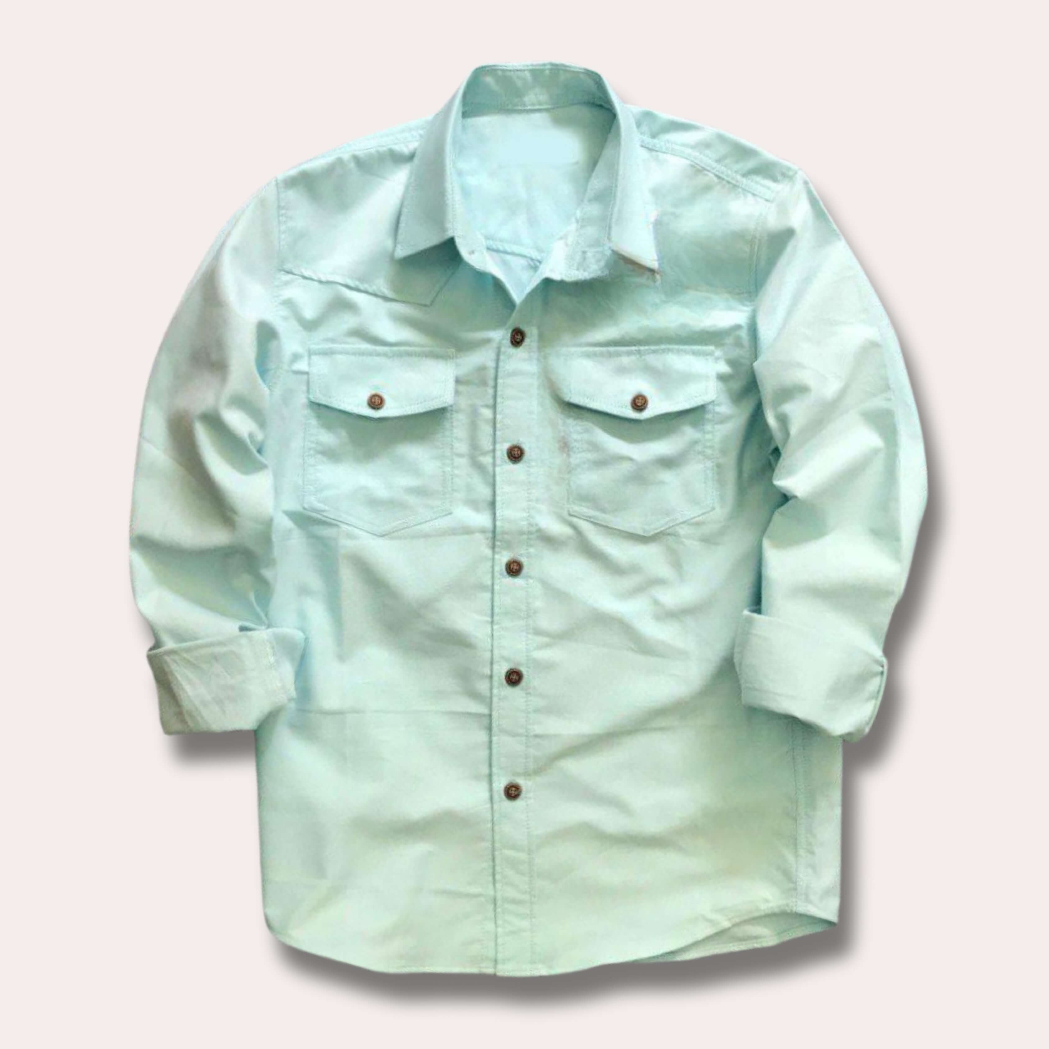 Áo Sơ Mi Tay Dài LIYOR Áo Sơ Mi Công Sở vải oxford dày dặn sang trọng đứng form thành đạt phiên bản Premium - Tasm3018