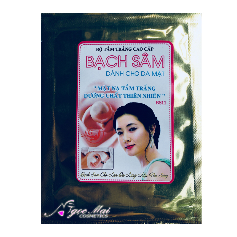 Bộ tắm trắng cao cấp dành cho da mặt Bạch Sâm BS-11 (125g)