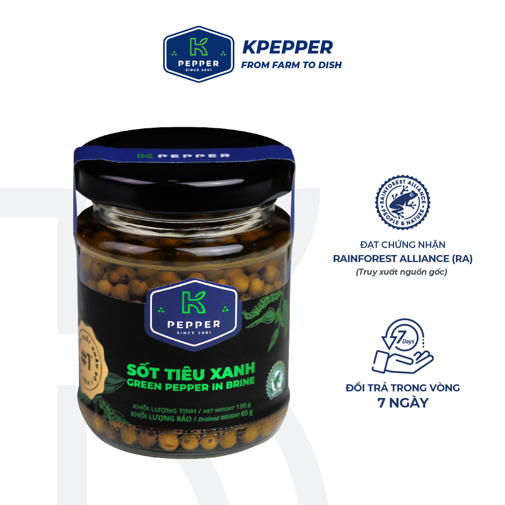 Sốt tiêu xanh K Pepper 130g